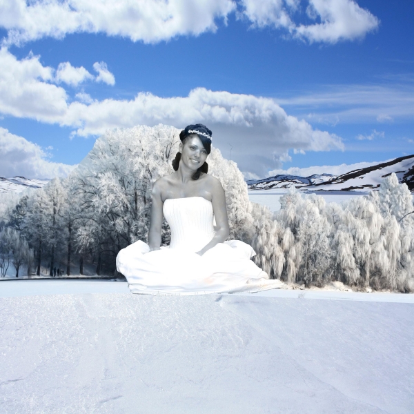 Creation of ice queen: Step 3